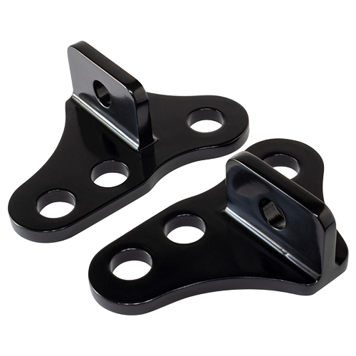 Adjustable Lowering Links Installed On Harley Touring