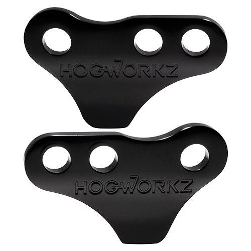 HOGWORKZ Carbon Steel Suspension Lowering Kit Components
