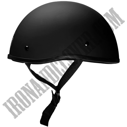 SOA Inspired Beanie Helmet in Flat Black