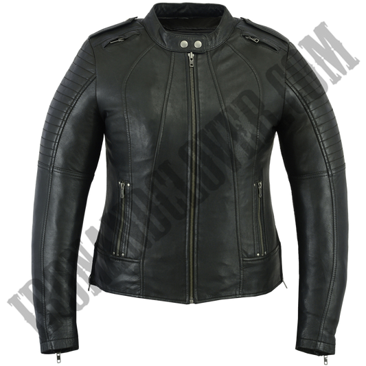 Scooter Style Motorcycle Jacket