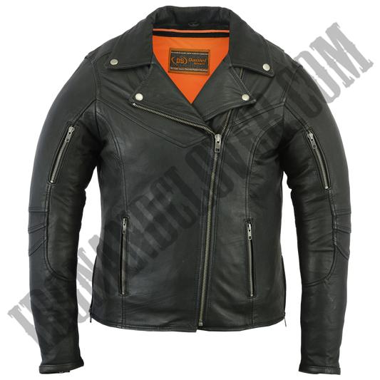 Classic Beltless Motorcycle Jacket