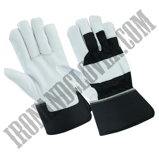 Men's Work Glove in Black & White