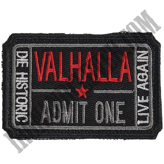 Valhalla Admit One Patch
