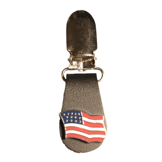 US Flag Boot Clips
