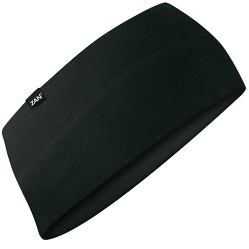 Moisture wicking black headband