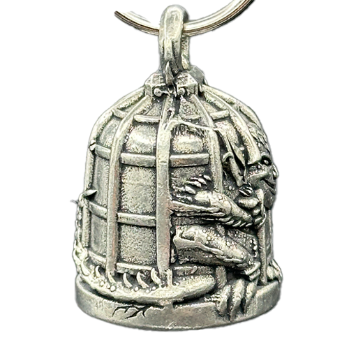 Motorcycle Guardian Bell Caged Gremlin Made In The USA