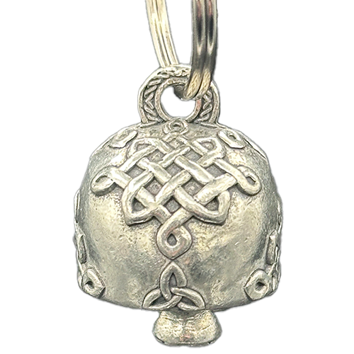 Bravo Bells Celtic Skull Motorcycle Bell With Split Ring