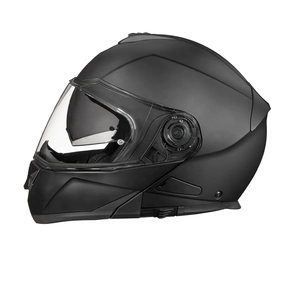 Daytona Glide Dull Black Modular Helmet