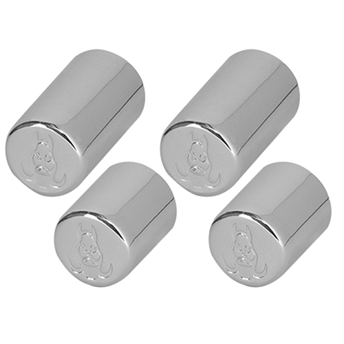 Chrome Motorcycle Docking Caps For Harley Touring