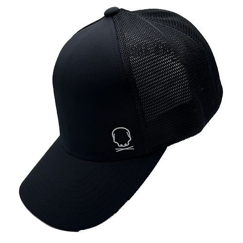 Black FlexFit Hat With White FAFO Print