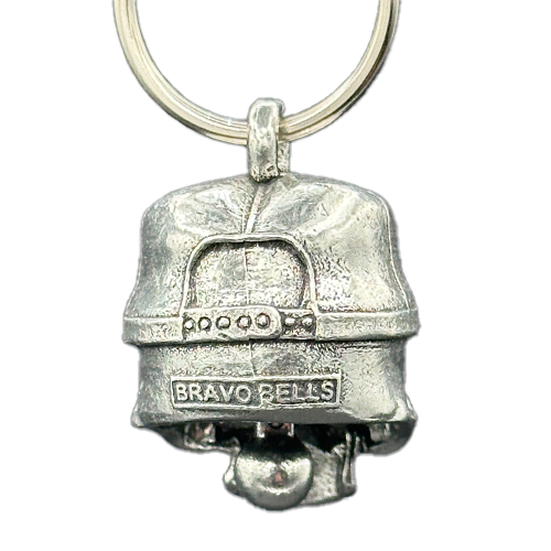 Bravo Bells FTW Hat Skull Motorcycle Bell With Split Ring