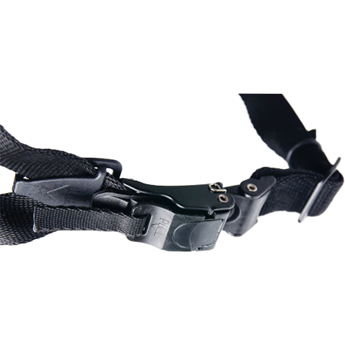 Quick release strap close up