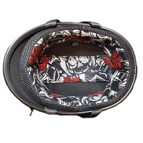 DOT Approved Polo Beanie Helmet In Flat Black