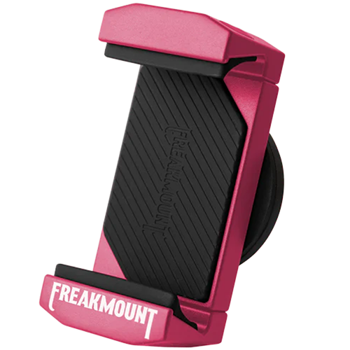 Freakmount Billet 2.0 Magnetic Phone Holder – Cherry Pink Billet Aluminum
