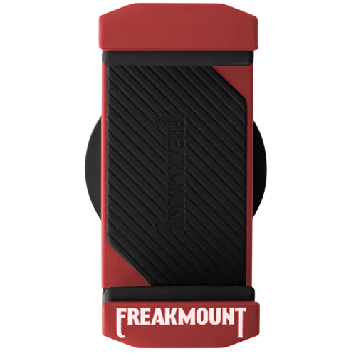 Freakmount Billet 2.0 Magnetic Phone Holder – Circus Red Billet Aluminum