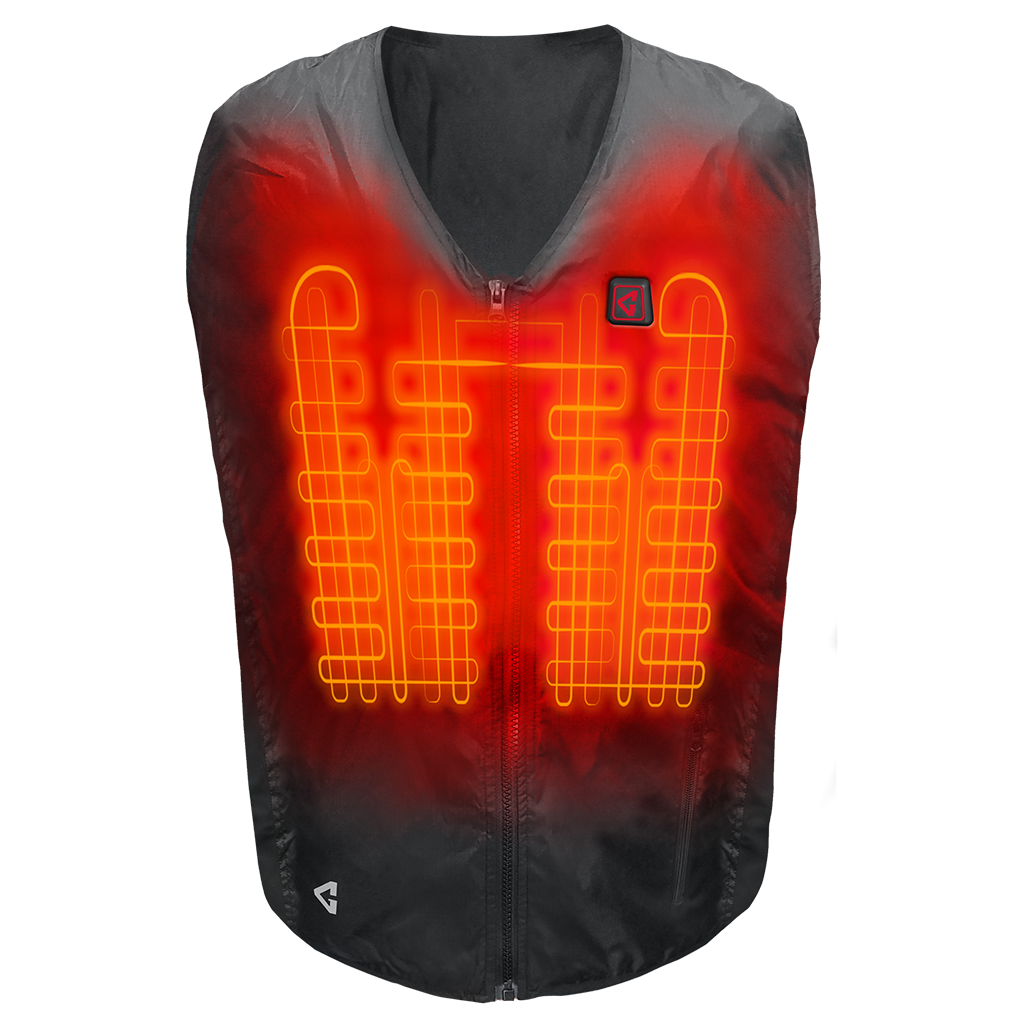 Heated Vest – Rechargeable 7V Battery & Microwire Technology