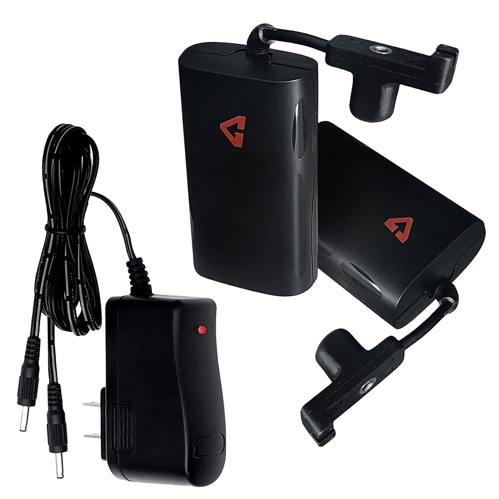 Includes 2 Battery Packs & Dual Charger