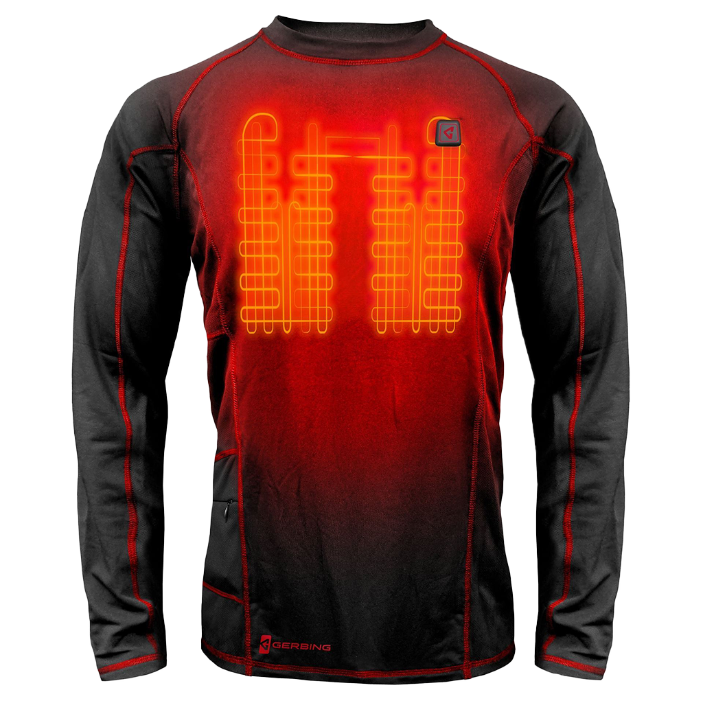 Men’s Heated Motorcycle Gear – Flexible Polyester Spandex Blend