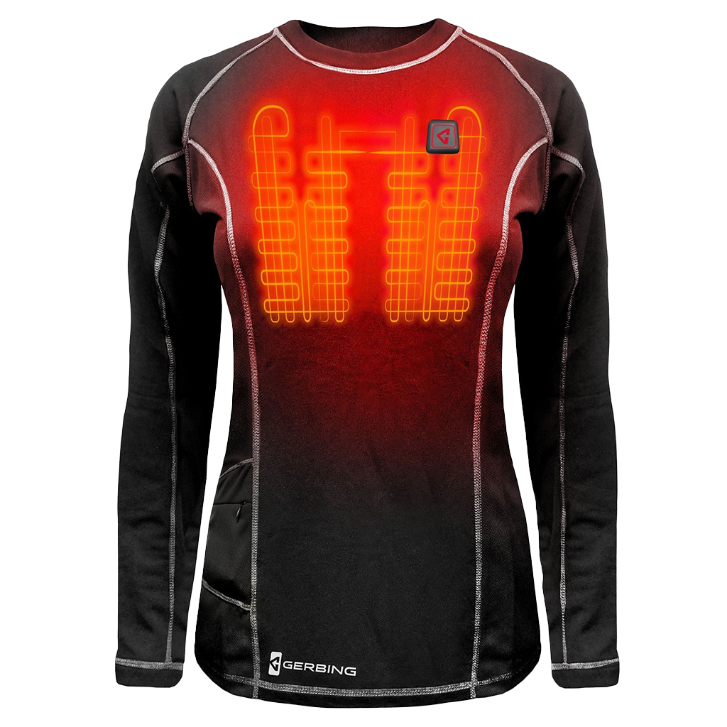 Women’s Heated Shirt – Rechargeable 7V Battery & Microwire Heating