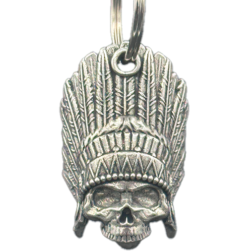 ravo Bells Indian Skull Motorcycle Bell With Split Ring