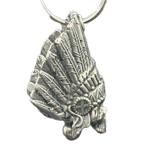 Indian Skull Motorcycle Bell Made In The USA