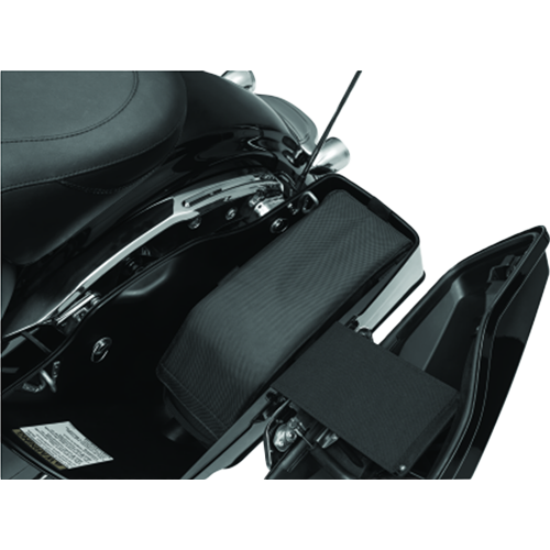Kuryakyn Saddlebag Cooler inside a Harley-Davidson saddlebag