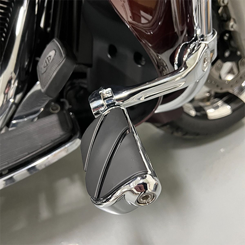 Chrome Highway Foot Pegs For Harley & Indian Motorcycles