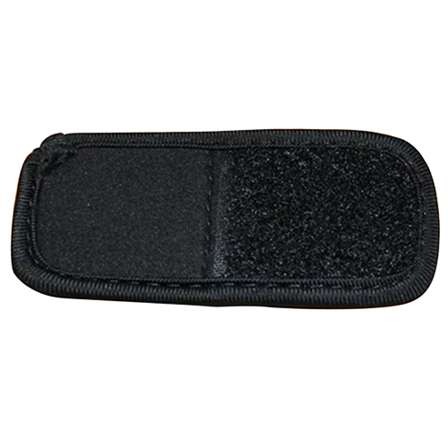 Black neoprene mask extenter