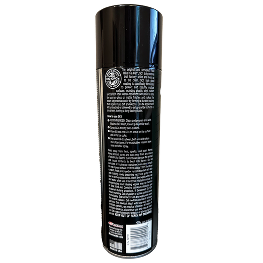 Motorcycle Detail Spray – Water Resistant Plastic & Vinyl Shine