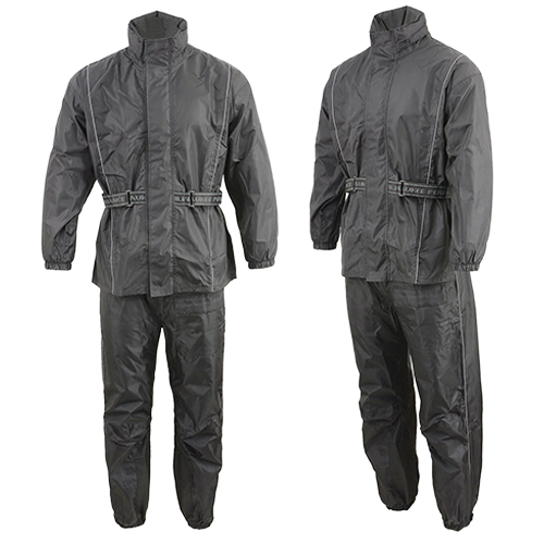 NexGen Men’s Motorcycle Rain Suit With Hood
