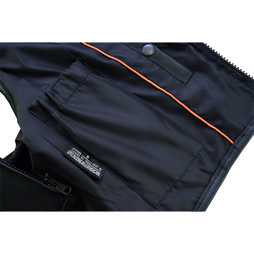 Close-up of inner pocket on SWAT Style