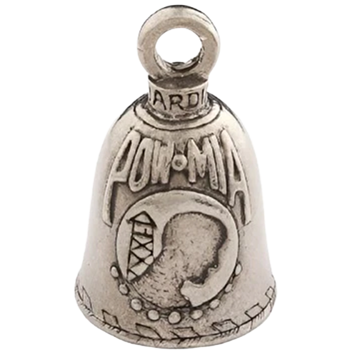POW MIA Guardian Bell – Pewter Motorcycle Memorial Bell