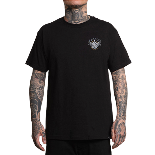 Biker Graphic Shirt Featuring Death And Power Theme