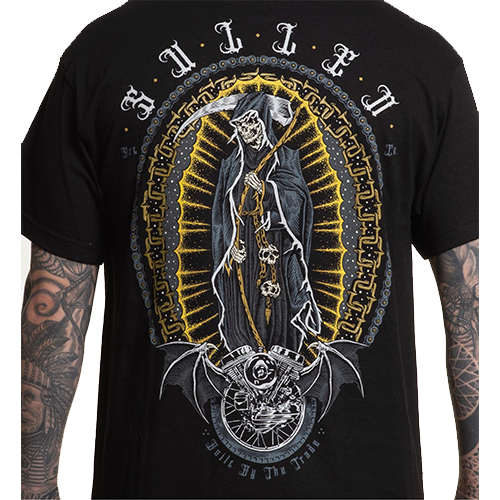 Sullen Patron Saint Black Cotton T Shirt