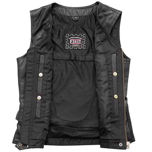 Lolita Women's Leather Vest