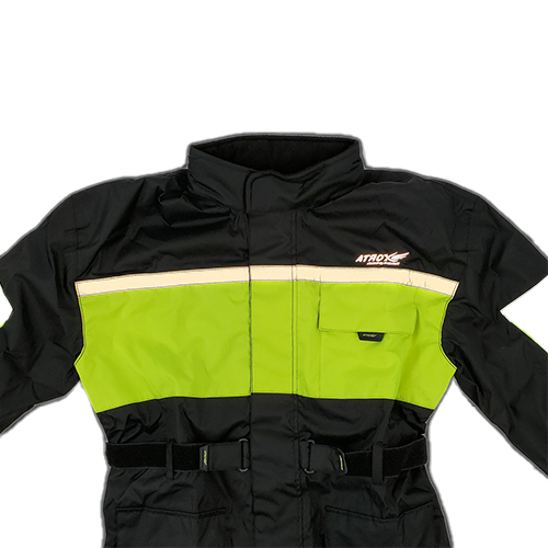 Men’s Ripstop Breathable Rain Suit – Black & Hi-Vis Yellow ⚠️🖤