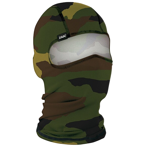 Woodland Camo Polyester Balaclava 🏞️💀