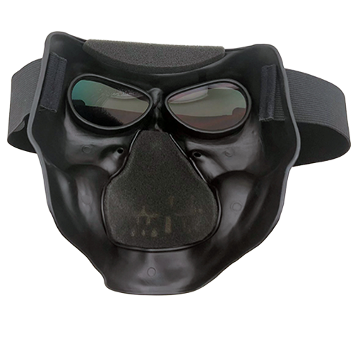 Skull Face Mask in 'Merica with Smoke Coating G-Tech™ Lens 🇺🇸💀