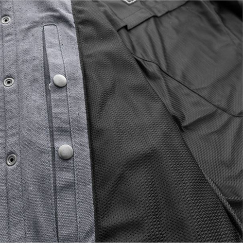 Men's "The Moto" Shirt - Gray ♻️🛠️
