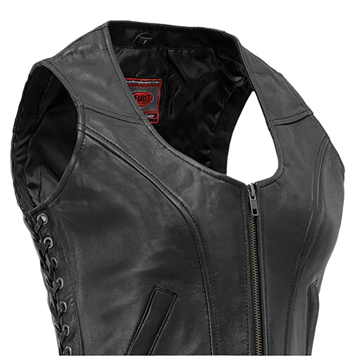 Women's Raven Moto Vest 🖤⚡