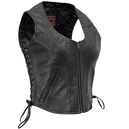 Women's Raven Moto Vest 🖤⚡