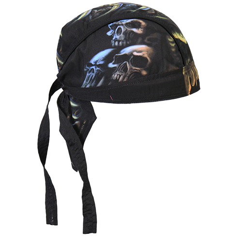 Lightweight Polyester Skull Bandana For Riders