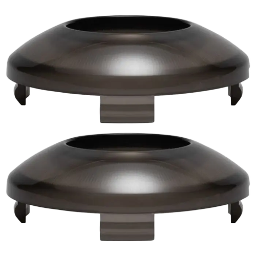 Blacked Out Smoked Turn Signal Lens Covers For Harley Touring Models Side View