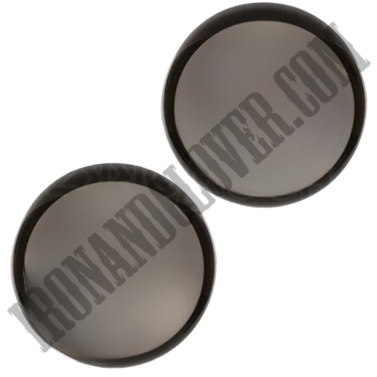Blacked Out Smoked Turn Signal Lens Covers For Harley Touring Models