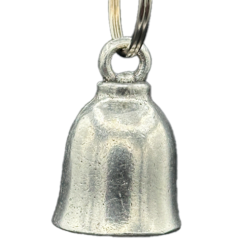 Pewter Valknut Bell With Black Velveteen Bag