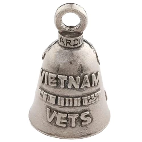 Vietnam Vets Guardian Bell โ Pewter Motorcycle Bell Made in USA