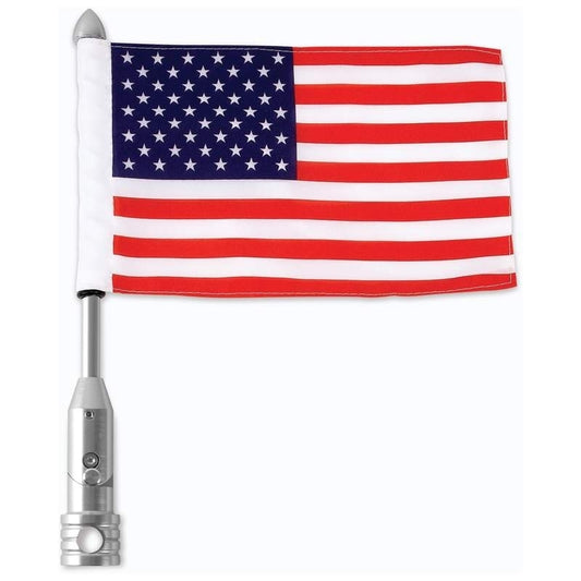 USA Flag & Flagpole Mount