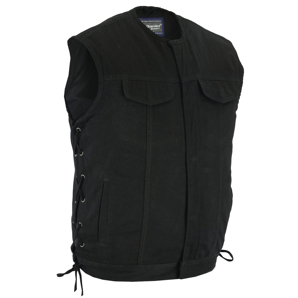 Black Denim NCSL Vest