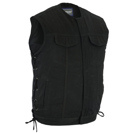 Black Denim NCSL Vest