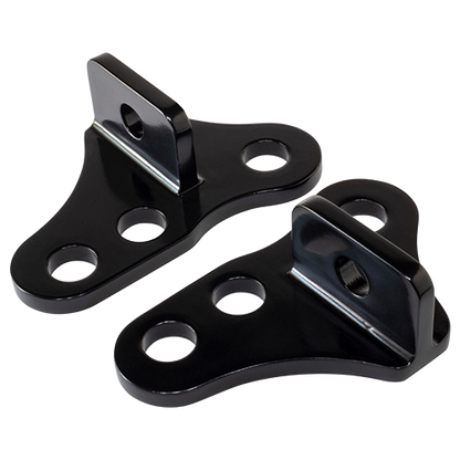 Adjustable Lowering Links Installed On Harley Touring
